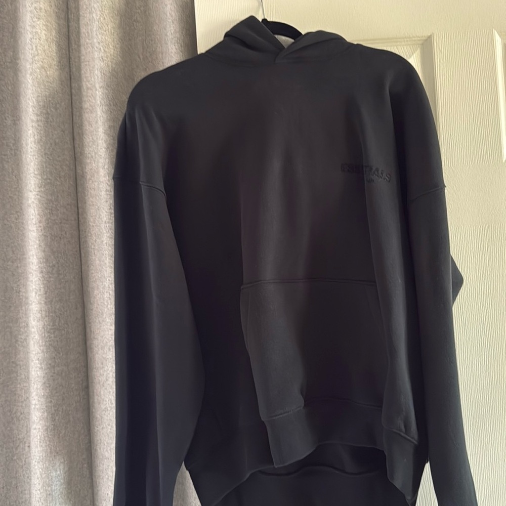 Fear of God Essentials stretch limo hoodie, black